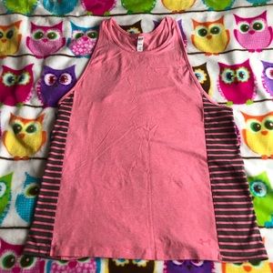 Under Armour Pink Heat Gear Muscle Tank Size M